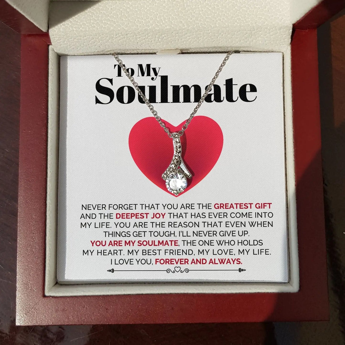 To My Soulmate – The Perfect Gift of Love